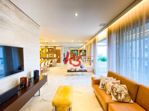 Imagem Apartamento com 3 Quartos à Venda, 159 m² em Embaré - Santos