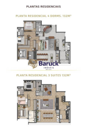 Imagem Apartamento com 4 Quartos à Venda, 132 m² em Vila Clementino - São Paulo