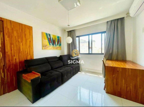 Imagem Apartamento com 1 Quarto à Venda, 48 m² em Tombo - Guarujá Imagem Apartamento com 1 Quarto à Venda, 48 m² em Tombo - Guarujá