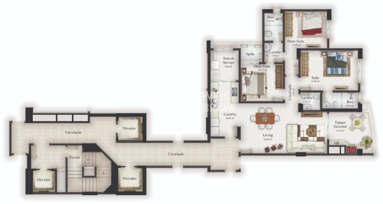 Imagem Apartamento com 2 Quartos à Venda, 109 m² em Fazenda - Itajaí Imagem Apartamento com 2 Quartos à Venda, 109 m² em Fazenda - Itajaí