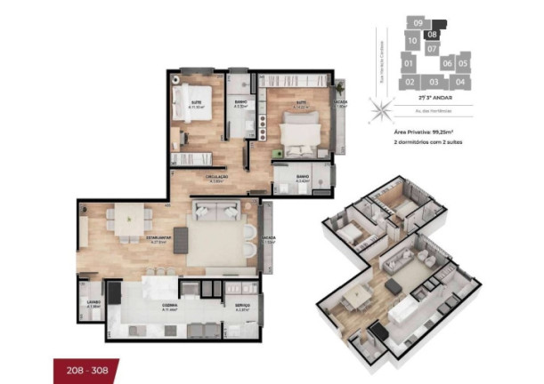 Imagem Apartamento com 2 Quartos à Venda, 99 m² em Centro - Gramado Imagem Apartamento com 2 Quartos à Venda, 99 m² em Centro - Gramado