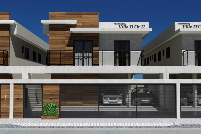 Casa de Condomínio com 2 Quartos à Venda, 54 m² em Vila Sonia - Praia Grande