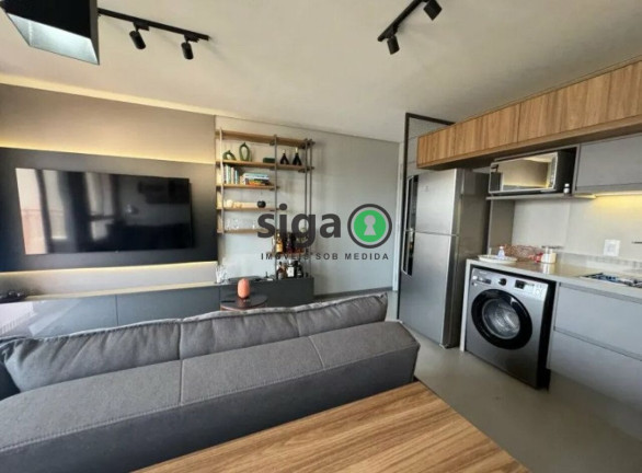 Imagem Apartamento com 1 Quarto à Venda, 45 m² em Santo Amaro - São Paulo