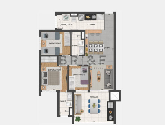 Imagem Apartamento com 3 Quartos à Venda, 80 m² em Vila Santa Catarina - São Paulo Imagem Apartamento com 3 Quartos à Venda, 80 m² em Vila Santa Catarina - São Paulo
