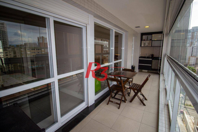 Imagem Apartamento com 1 Quarto à Venda, 57 m² em Gonzaga - Santos