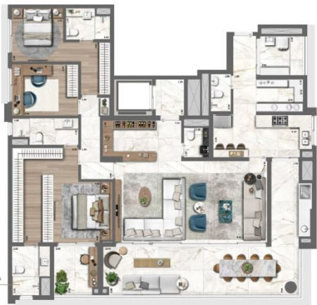 Imagem Apartamento com 4 Quartos à Venda, 213 m² em Pinheiros - São Paulo