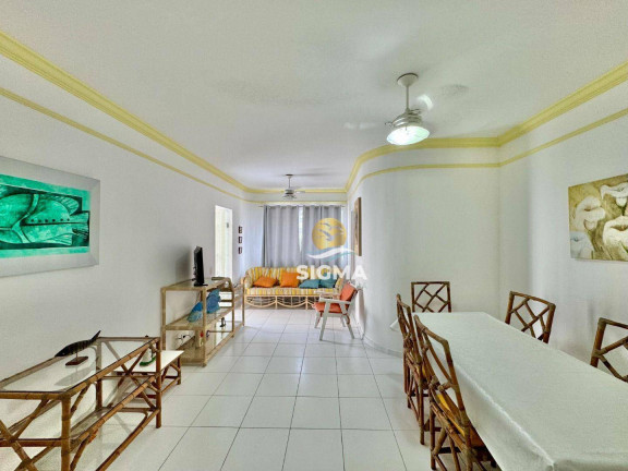 Apartamento com 3 Quartos à Venda, 95 m² em Pitangueiras - Guarujá