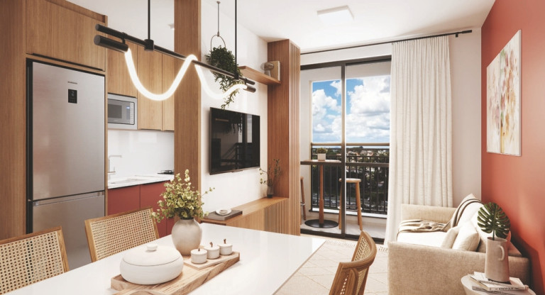 Imagem Apartamento com 3 Quartos à Venda, 56 m² em Prado Velho - Curitiba