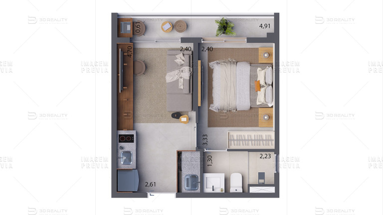Imagem Apartamento com 1 Quarto à Venda, 29 m² em Vila Mariana - São Paulo Imagem Apartamento com 1 Quarto à Venda, 29 m² em Vila Mariana - São Paulo