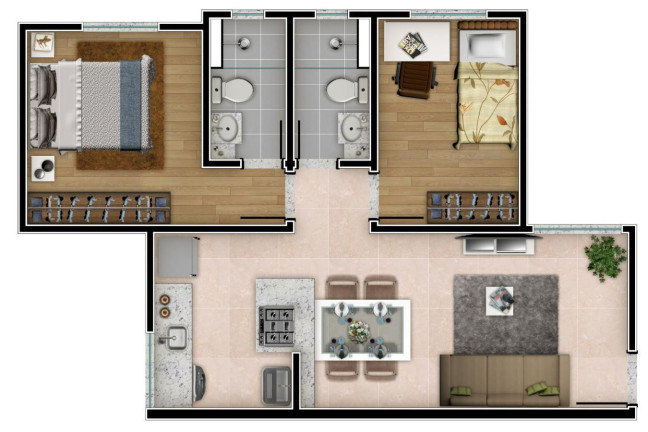 Imagem Apartamento com 3 Quartos à Venda, 110 m² em Santa Rosa - Belo Horizonte Imagem Apartamento com 3 Quartos à Venda, 110 m² em Santa Rosa - Belo Horizonte