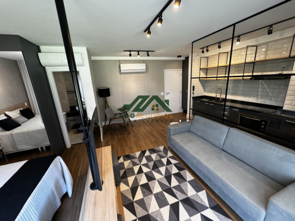 Imagem Apartamento com 1 Quarto para Alugar, 77 m² em Chácara Santo Antônio (zona Sul) - São Paulo