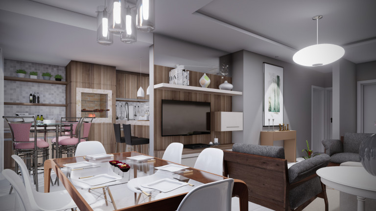 Imagem Apartamento com 1 Quarto à Venda, 55 m² em Centro - Canela