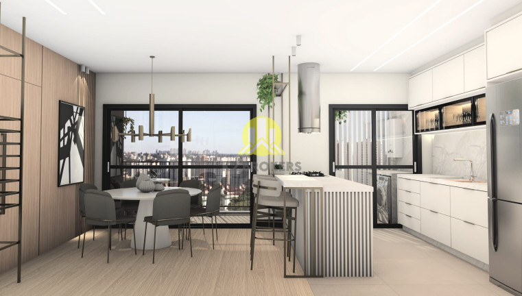 Imagem Apartamento com 3 Quartos à Venda, 99 m² em Estância Pinhais - Pinhais
