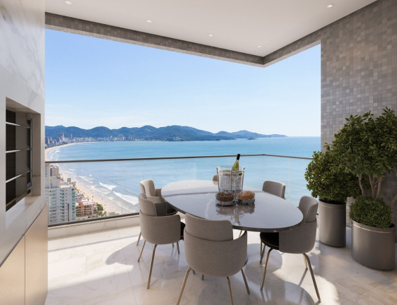 Imagem Apartamento com 4 Quartos à Venda, 190 m² em Meia Praia - Itapema