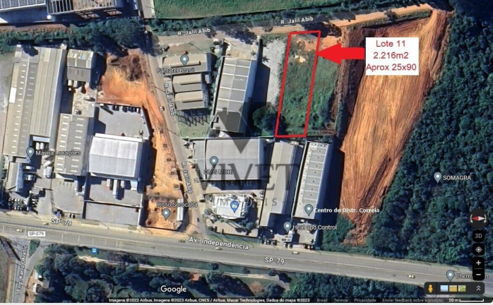 Terreno à Venda, 2.216 m² em éden - Sorocaba
