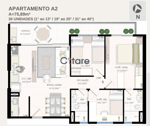Imagem Apartamento com 2 Quartos à Venda, em Praia De Iracema - Fortaleza Imagem Apartamento com 2 Quartos à Venda, em Praia De Iracema - Fortaleza