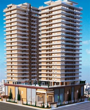 Apartamento com 2 Quartos à Venda, 94 m² em Forte - Praia Grande