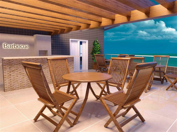 Imagem Apartamento com 1 Quarto à Venda, 46 m² em Guilhermina - Praia Grande
