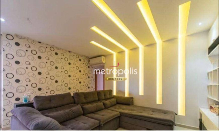 Imagem Apartamento com 3 Quartos à Venda, 126 m² em Vila Scarpelli - Santo André