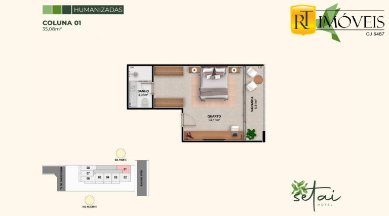 Imagem Apartamento com 1 Quarto à Venda, 32 m² em Centro - Cabo Frio Imagem Apartamento com 1 Quarto à Venda, 32 m² em Centro - Cabo Frio