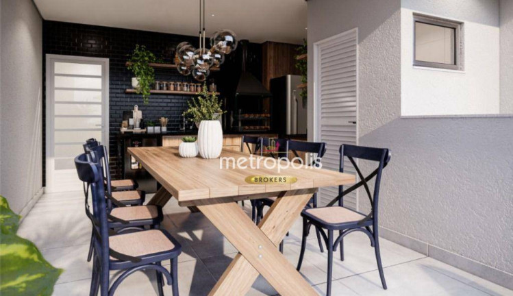 Imagem Apartamento com 3 Quartos à Venda, 88 m² em Jardim - Santo André
