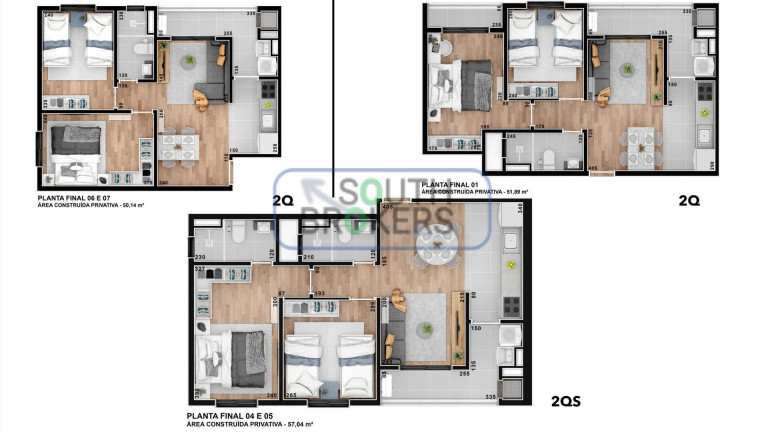 Imagem Apartamento com 3 Quartos à Venda, 50 m² em Tingui - Curitiba Imagem Apartamento com 3 Quartos à Venda, 50 m² em Tingui - Curitiba