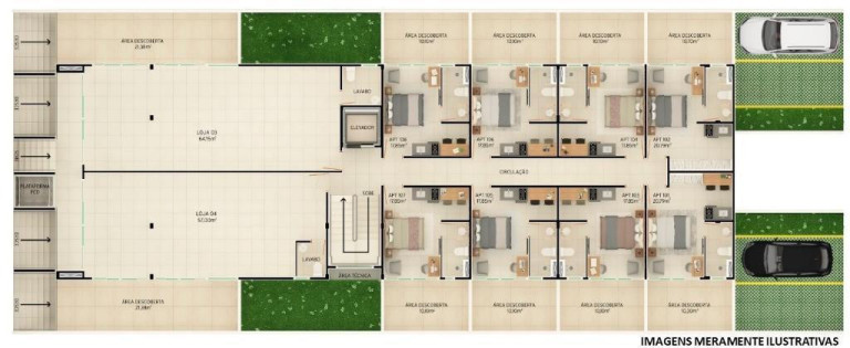 Imagem Imóvel com 1 Quarto à Venda, 18 m² em Intermares - Cabedelo Imagem Imóvel com 1 Quarto à Venda, 18 m² em Intermares - Cabedelo