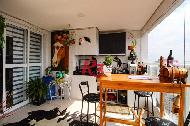 Imagem Apartamento com 3 Quartos à Venda, 134 m² em Gonzaga - Santos