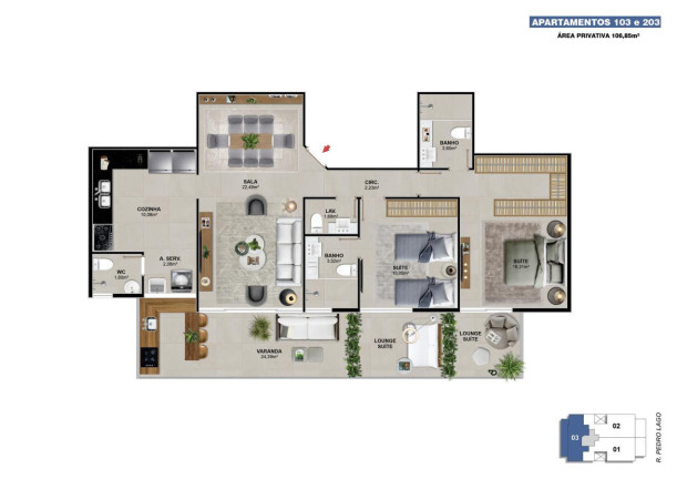 Imagem Apartamento com 3 Quartos à Venda, 173 m² em Barra Da Tijuca - Rio De Janeiro