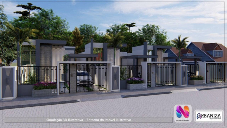 Casa com 3 Quartos à Venda, 86 m² em Universitário - Tijucas
