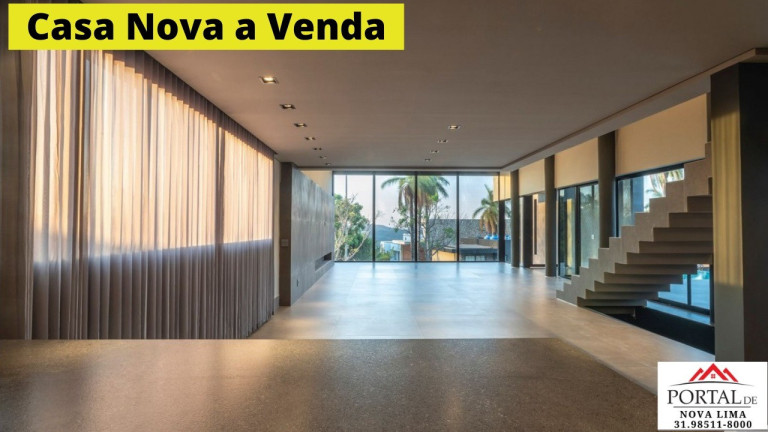 Imagem Casa com 4 Quartos à Venda, 581 m² em Quintas Do Sol - Nova Lima Imagem Casa com 4 Quartos à Venda, 581 m² em Quintas Do Sol - Nova Lima