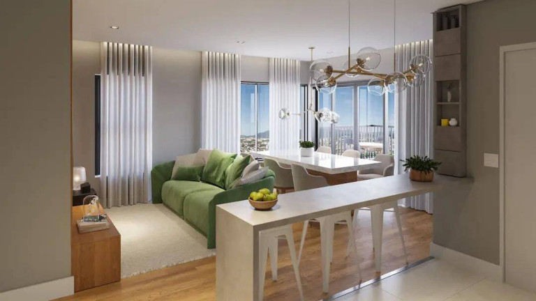Imagem Apartamento com 2 Quartos à Venda, 59 m² em Boa Vista - Curitiba