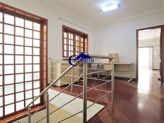 Imagem Sobrado com 3 Quartos para Alugar, 209 m² em Vila Camilópolis - Santo André