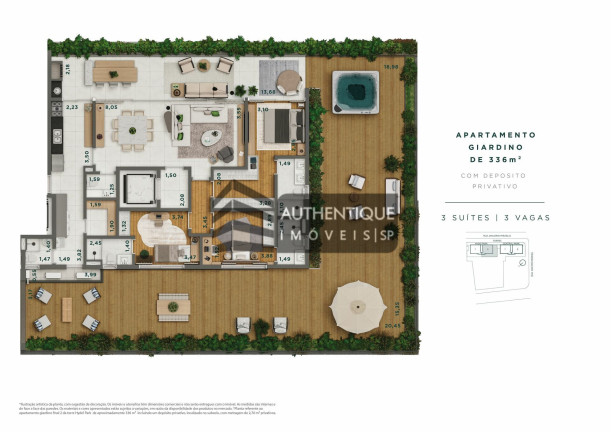 Imagem Apartamento com 3 Quartos à Venda, 195 m² em Vila Nova Conceição - São Paulo