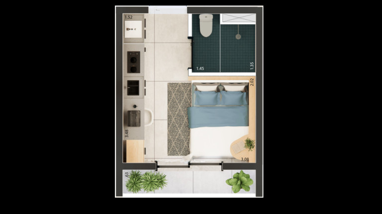 Imagem Imóvel com 1 Quarto à Venda, 24 m² em Vila Buarque - São Paulo