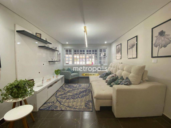Imagem Sobrado com 4 Quartos à Venda, 160 m² em Vila Scarpelli - Santo André Imagem Sobrado com 4 Quartos à Venda, 160 m² em Vila Scarpelli - Santo André