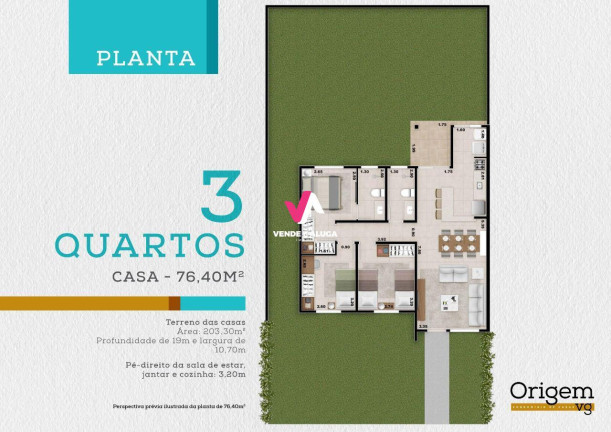 Imagem Casa com 3 Quartos à Venda,  em Petrópolis - Várzea Grande
