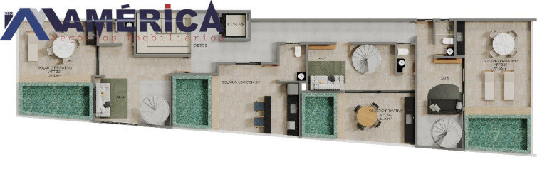 Imagem Imóvel com 1 Quarto à Venda, 22 m² em Poço - Cabedelo Imagem Imóvel com 1 Quarto à Venda, 22 m² em Poço - Cabedelo