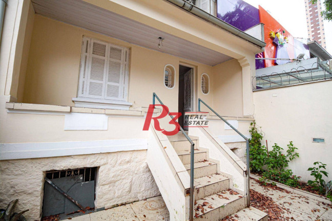 Casa com 4 Quartos à Venda ou Locação, 212 m² em Gonzaga - Santos