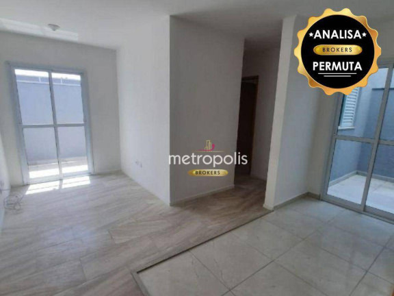 Apartamento com 2 Quartos à Venda, 42 m² em Vila Tibiriçá - Santo André