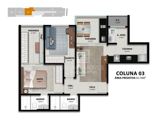 Imagem Apartamento com 2 Quartos à Venda, 176 m² em Muquiçaba - Guarapari Imagem Apartamento com 2 Quartos à Venda, 176 m² em Muquiçaba - Guarapari