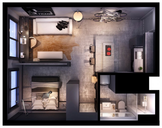 Imagem Apartamento com 1 Quarto à Venda, 49 m² em Auxiliadora - Porto Alegre