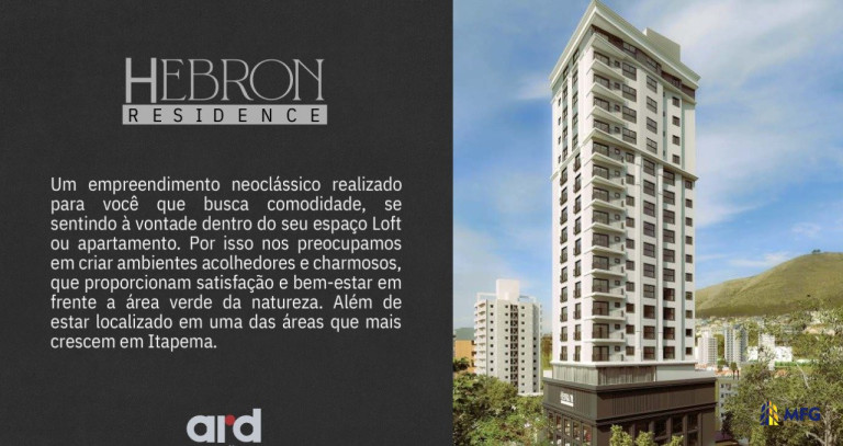 Imagem Apartamento com 1 Quarto à Venda, 36 m² em Lançamento Hebron Itapema - Itapema Imagem Apartamento com 1 Quarto à Venda, 36 m² em Lançamento Hebron Itapema - Itapema