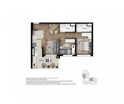 Imagem Apartamento com 2 Quartos à Venda, 65 m² em Indianópolis - São Paulo Imagem Apartamento com 2 Quartos à Venda, 65 m² em Indianópolis - São Paulo