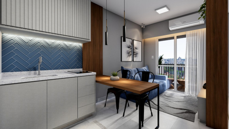 Imagem Kitnet com 1 Quarto à Venda, 26 m² em Vila Amélia - Ribeirão Preto