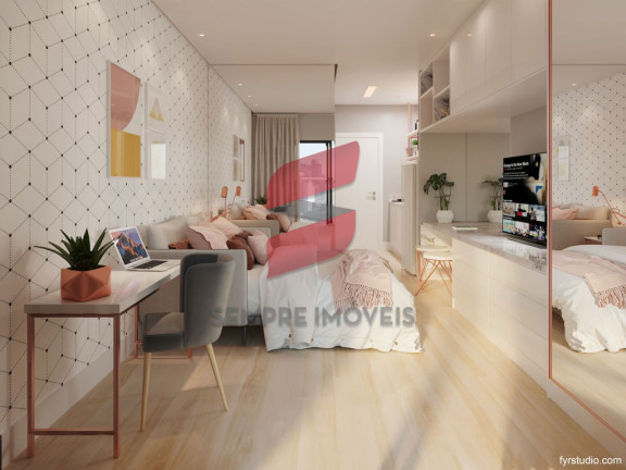 Imagem Kitnet com 1 Quarto à Venda, 22 m² em Centro - Curitiba