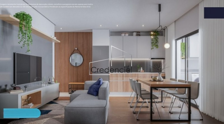 Imagem Apartamento com 2 Quartos à Venda, 55 m² em Portão - Curitiba