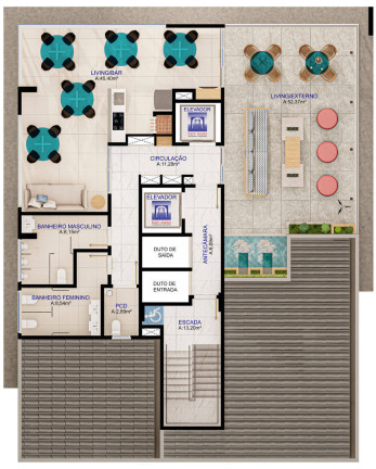 Imagem Apartamento com 3 Quartos à Venda, 111 m² em Balneário Perequê - Porto Belo