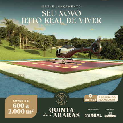 Imagem Terreno à Venda, 600 m² em Br 153 - Hidrolandia Imagem Terreno à Venda, 600 m² em Br 153 - Hidrolandia
