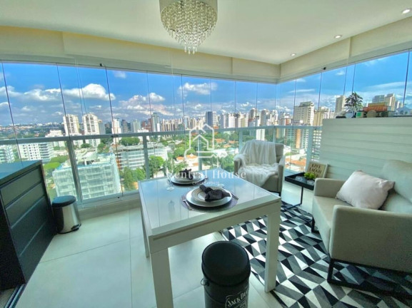 Imagem Apartamento com 1 Quarto para Alugar, 58 m² em Brooklin Paulista - São Paulo Imagem Apartamento com 1 Quarto para Alugar, 58 m² em Brooklin Paulista - São Paulo